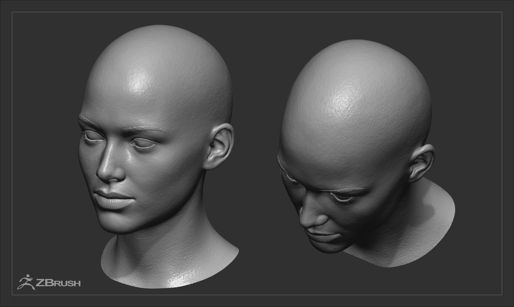 Female Head - Ana - Gen2  3D model_50