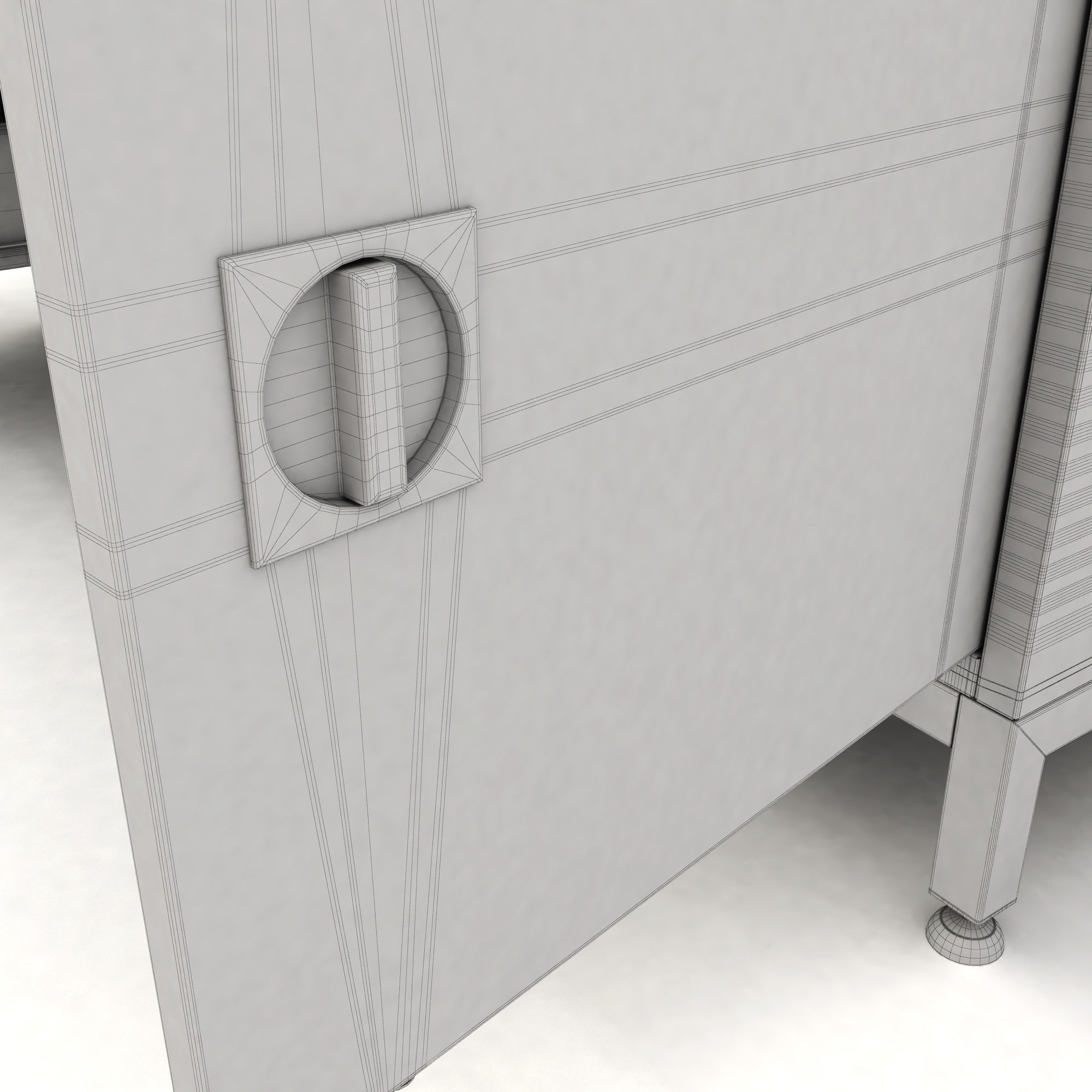 adjustable workbench d5t 1900x720x2055 3D model_14