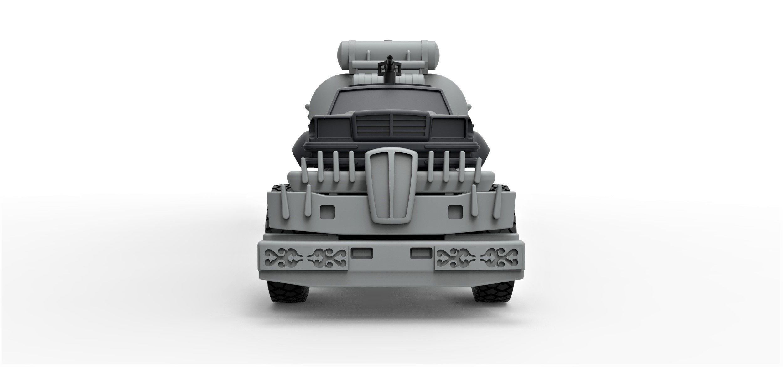 People eater truck from Mad Max 4 Scale 1 to 43 3D print model_8