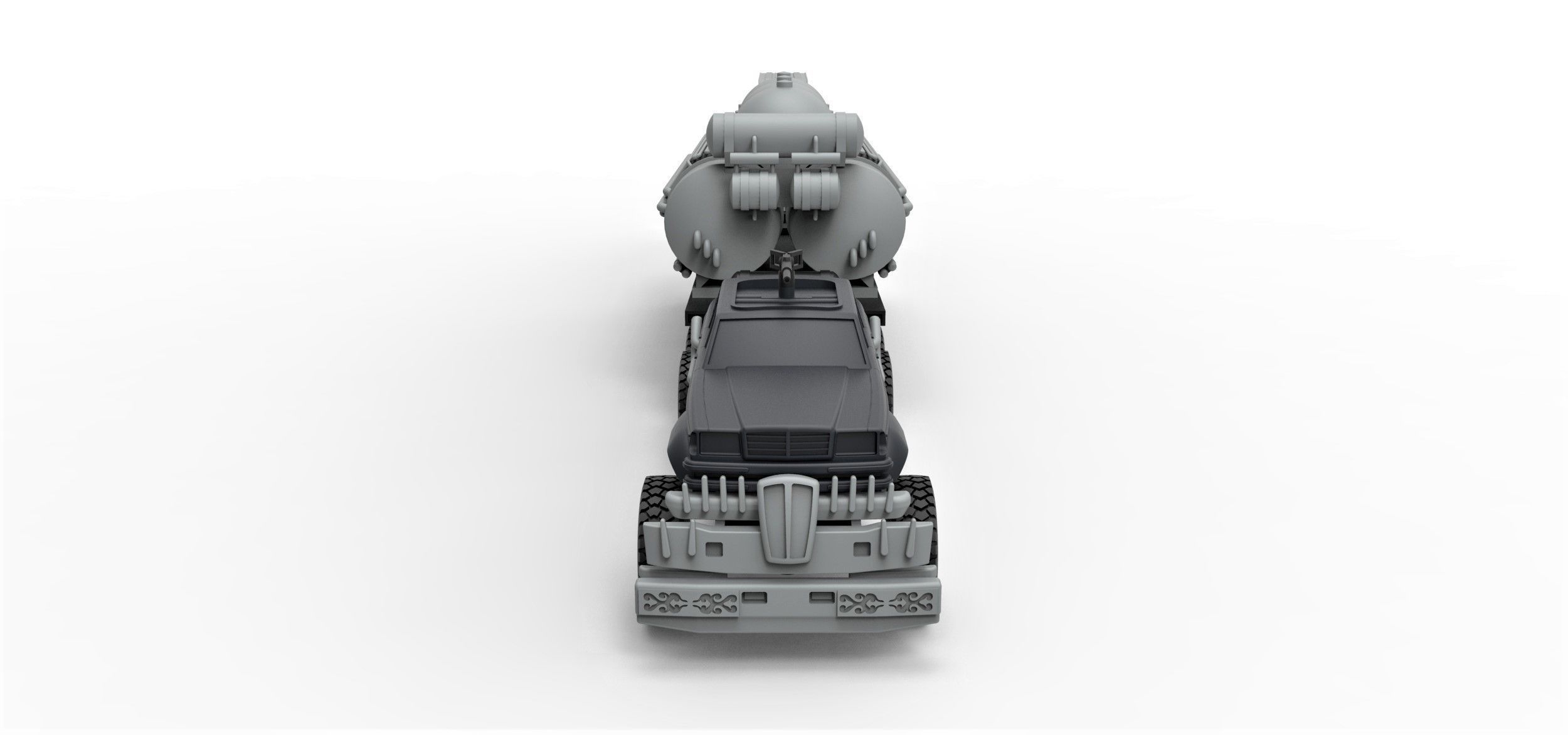 People eater truck from Mad Max 4 Scale 1 to 43 3D print model_7