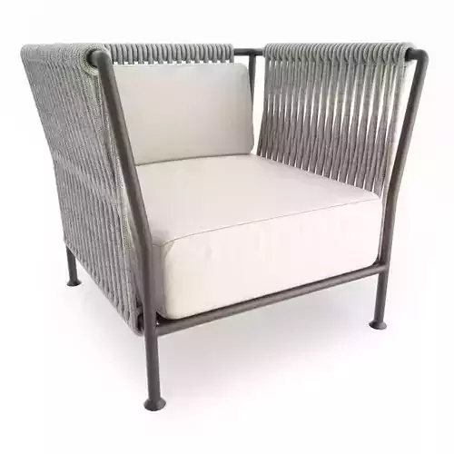 Treble Braided Armchair Unopiu