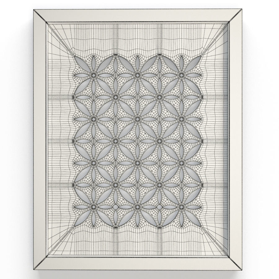 6 Openwork Wall Decoration 3D model_11