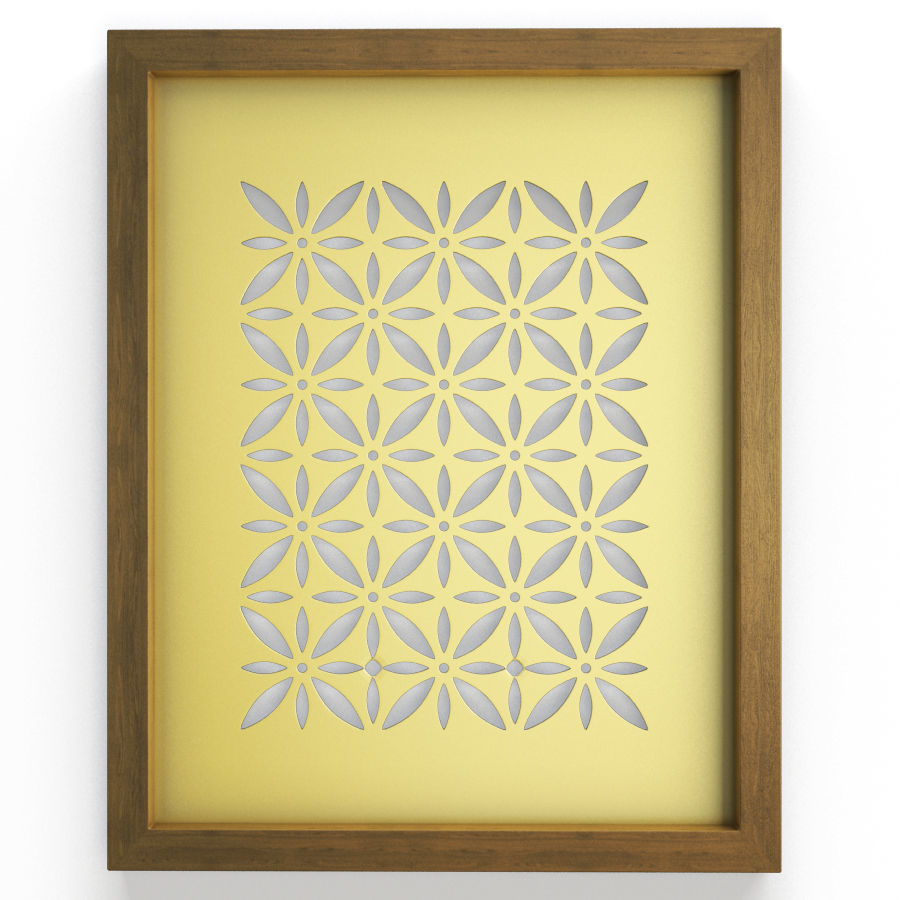 6 Openwork Wall Decoration 3D model_10