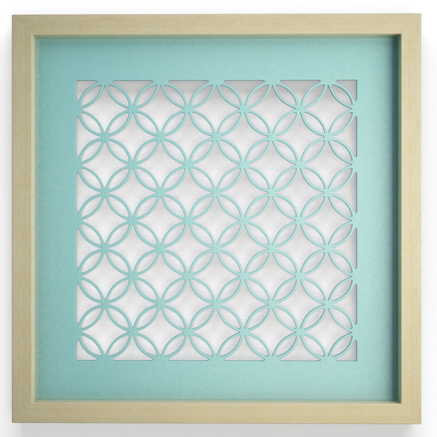 6 Openwork Wall Decoration 3D model_12