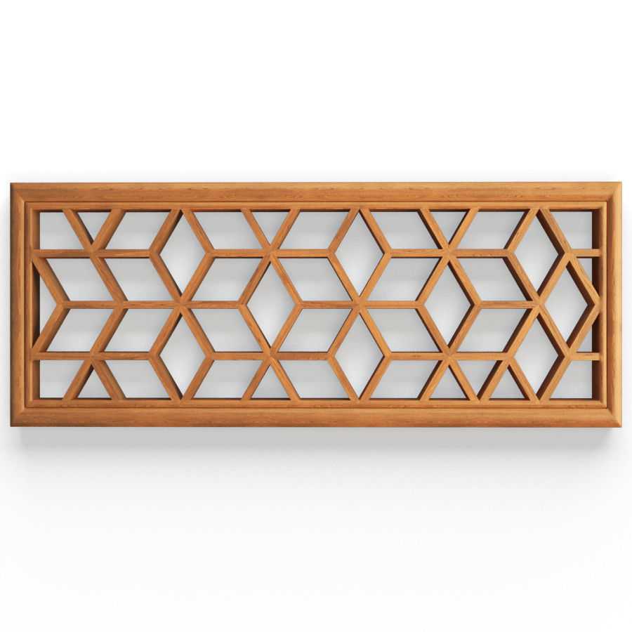 6 Openwork Wall Decoration 3D model_2