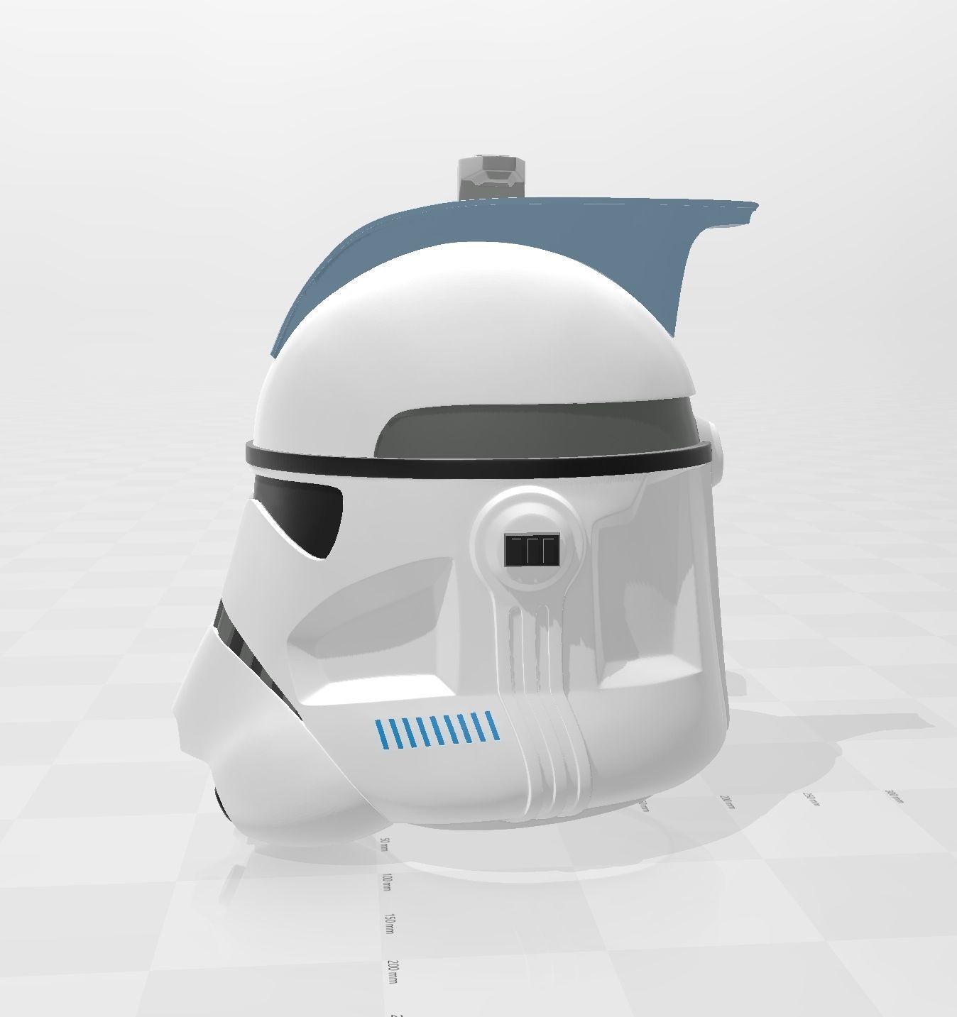 Star Wars Arc Clone Trooper Fives Phase II Helmet 3D print model_2