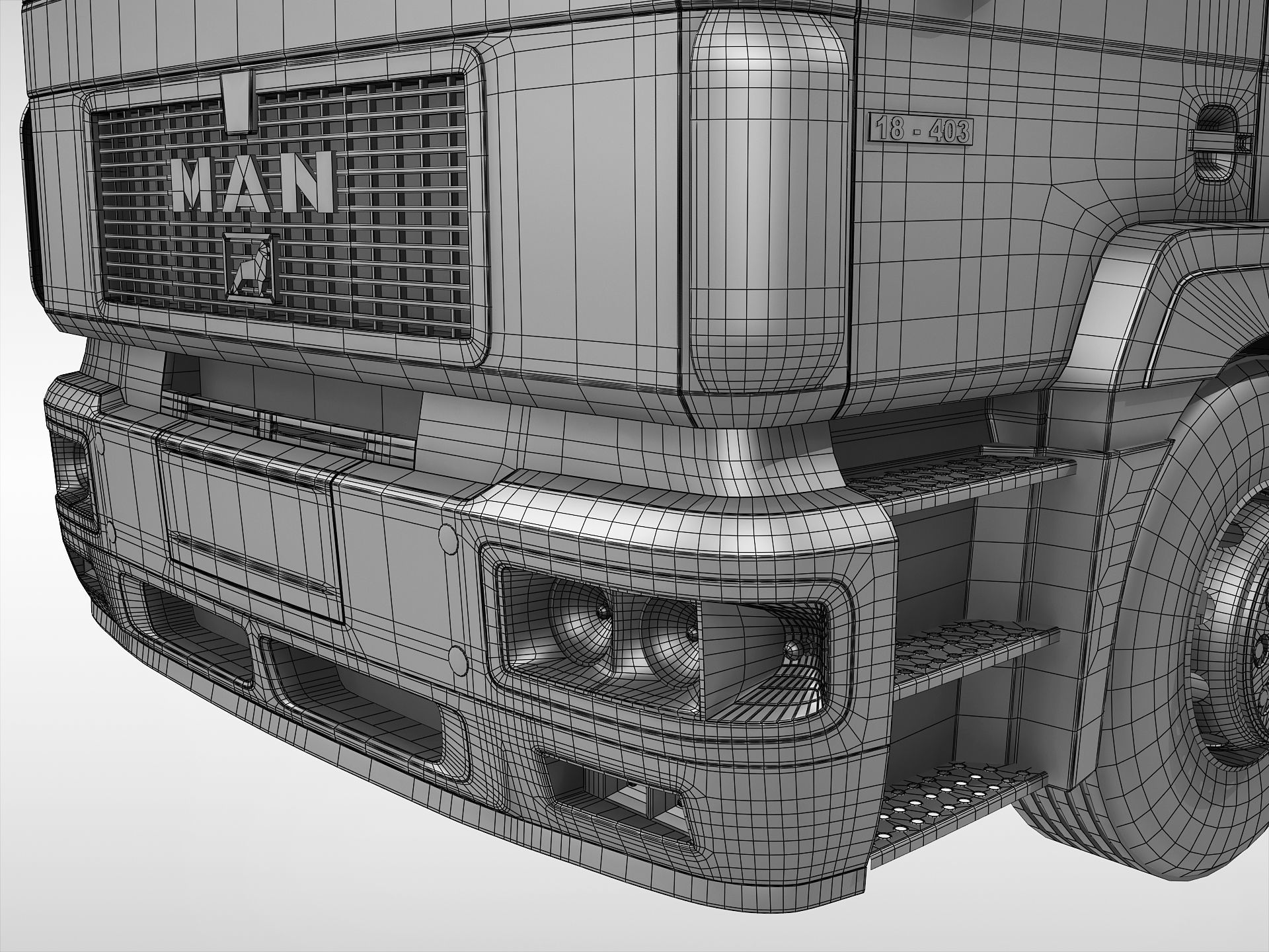 MAN F2000 3D model_16