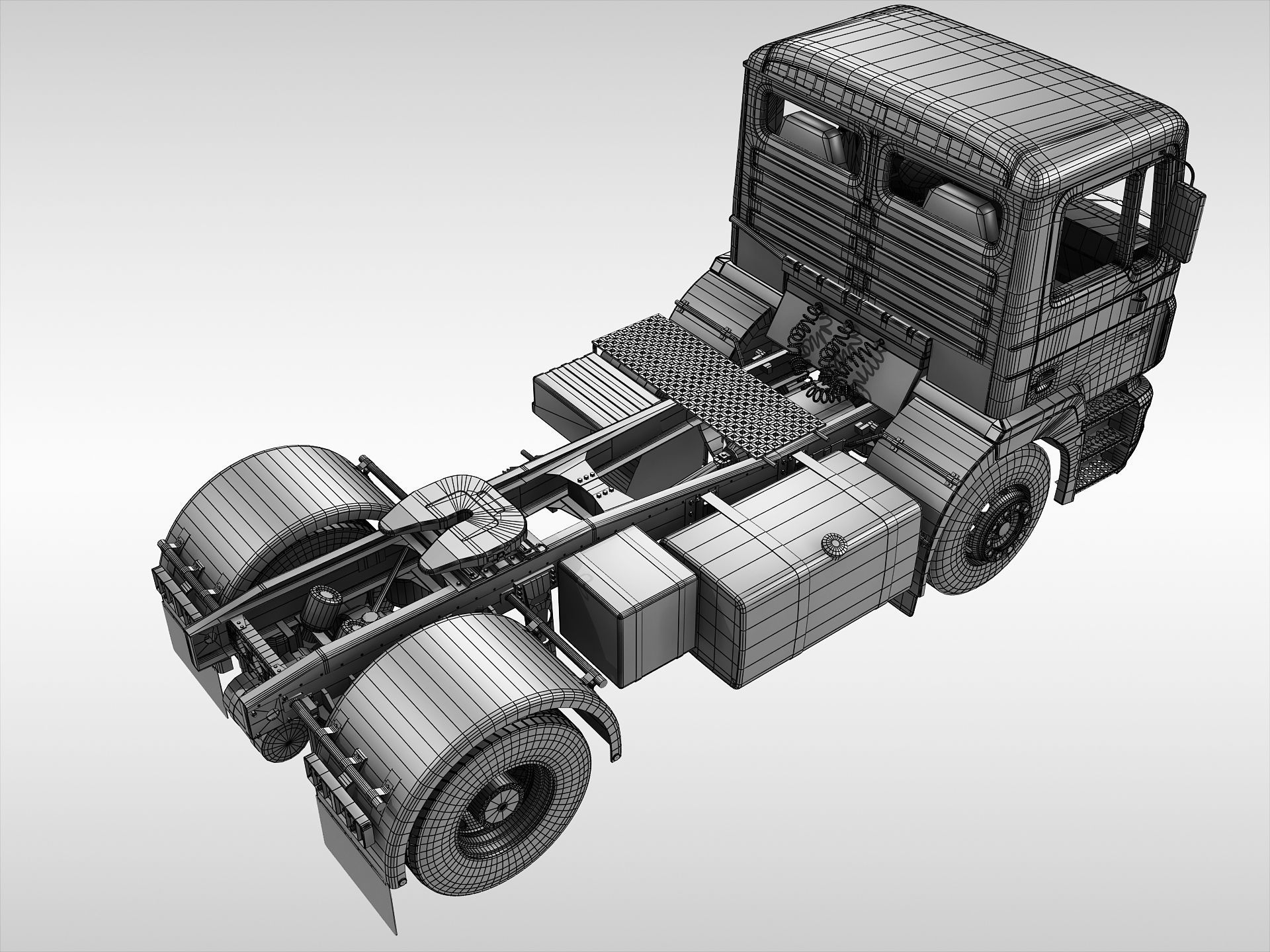 MAN F2000 3D model_14