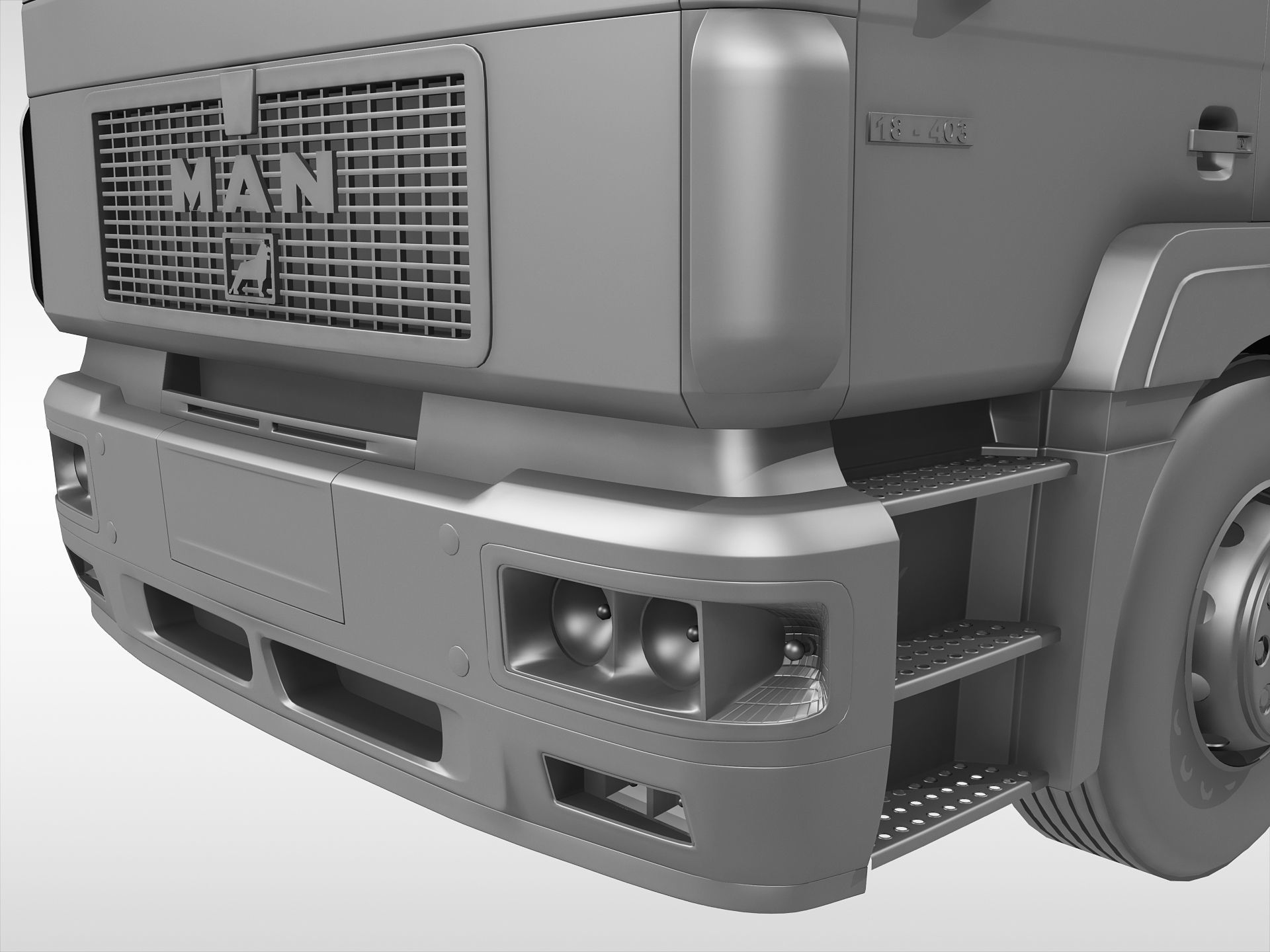 MAN F2000 3D model_11