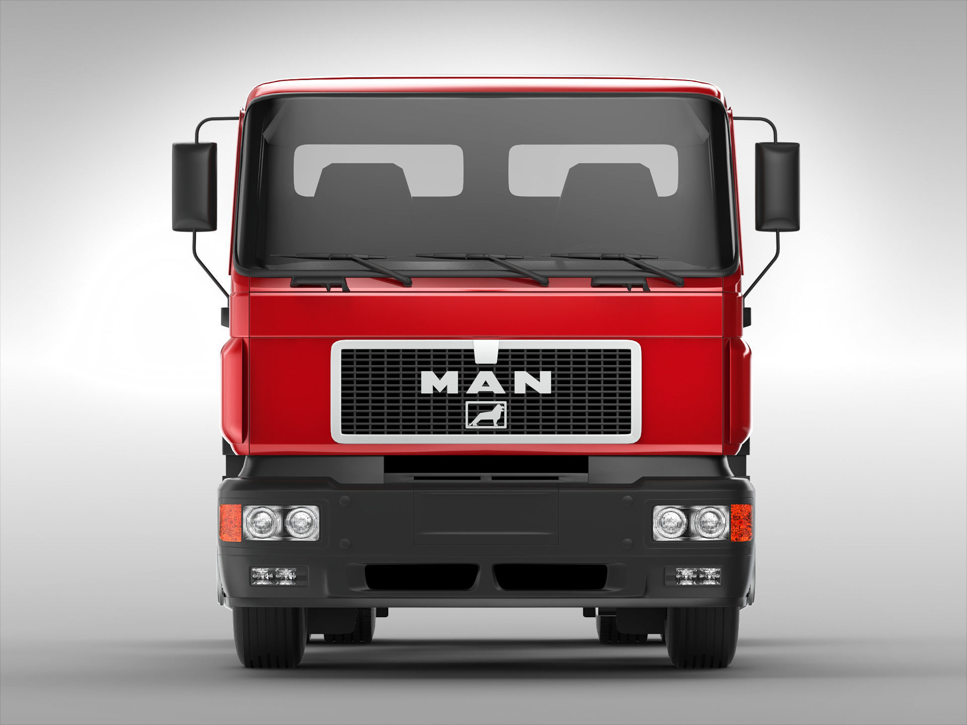 MAN F2000 3D model_4