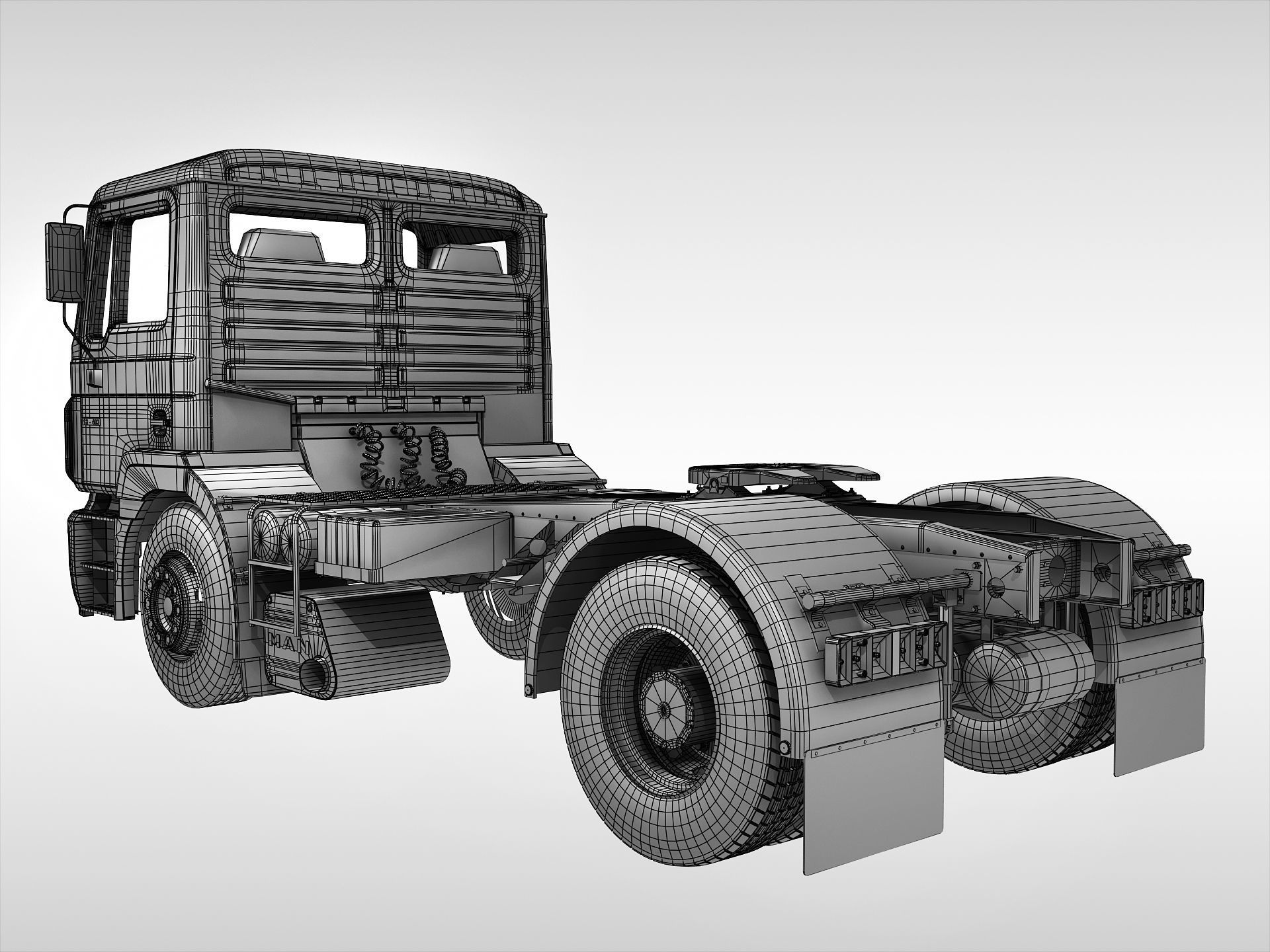 MAN F2000 3D model_13