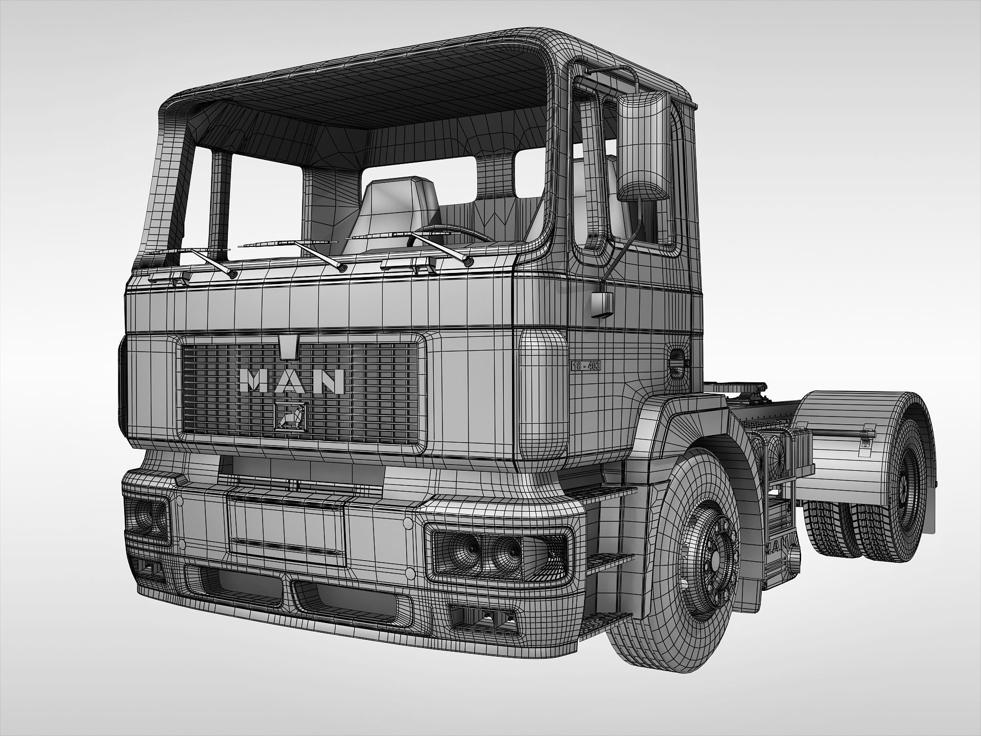 MAN F2000 3D model_12