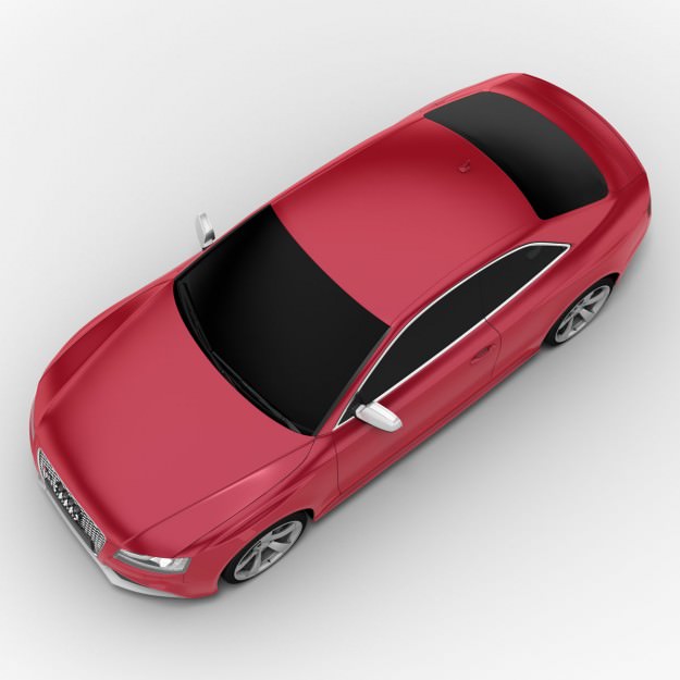 Audi RS5 2010 3D model_2