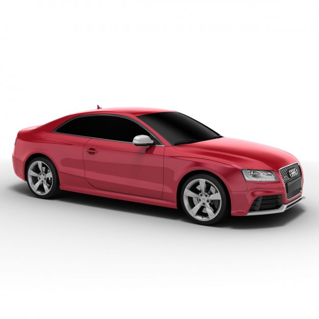 Audi RS5 2010 3D model_4