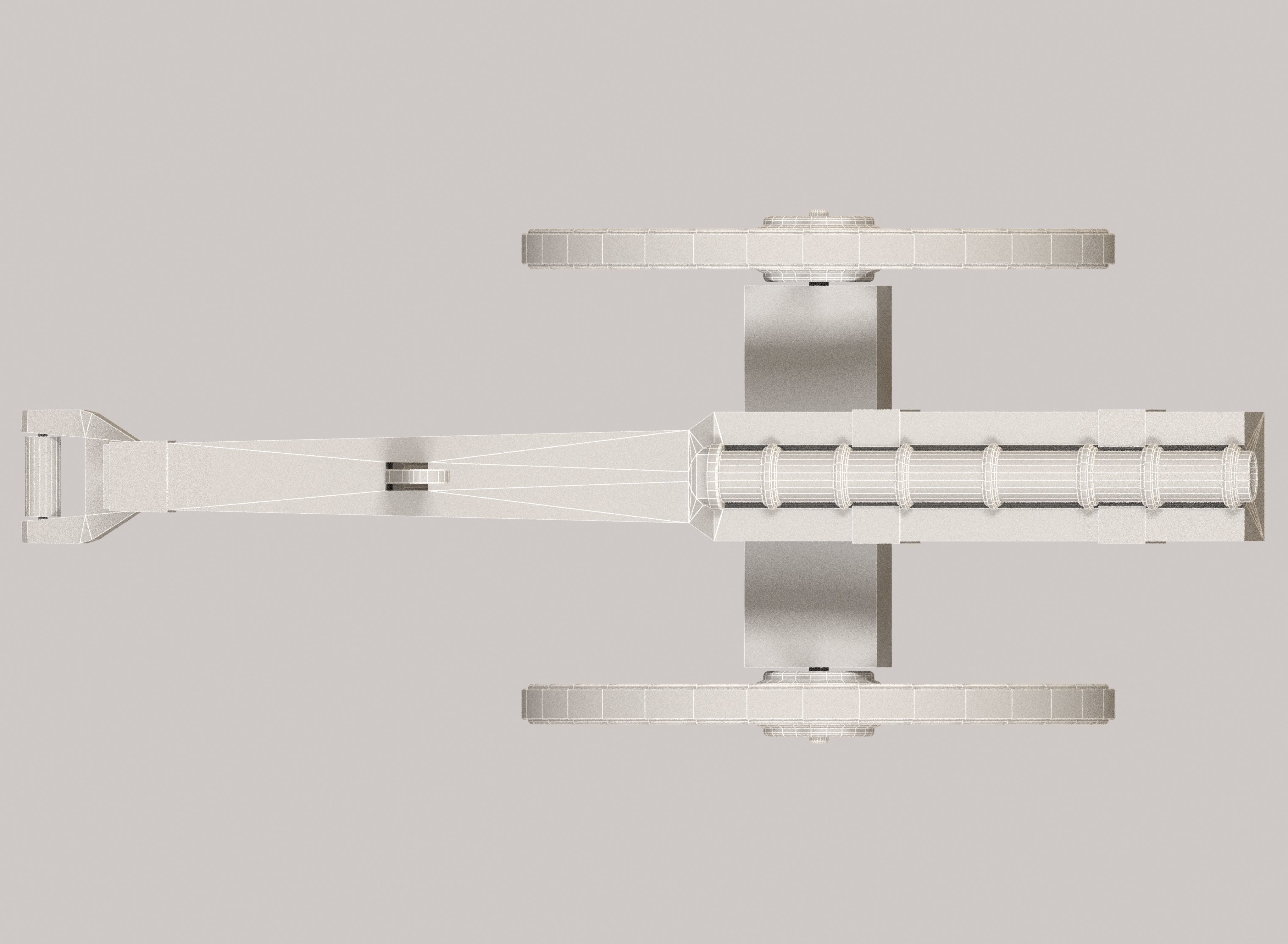 Medieval cannon Low-poly 3D model_28