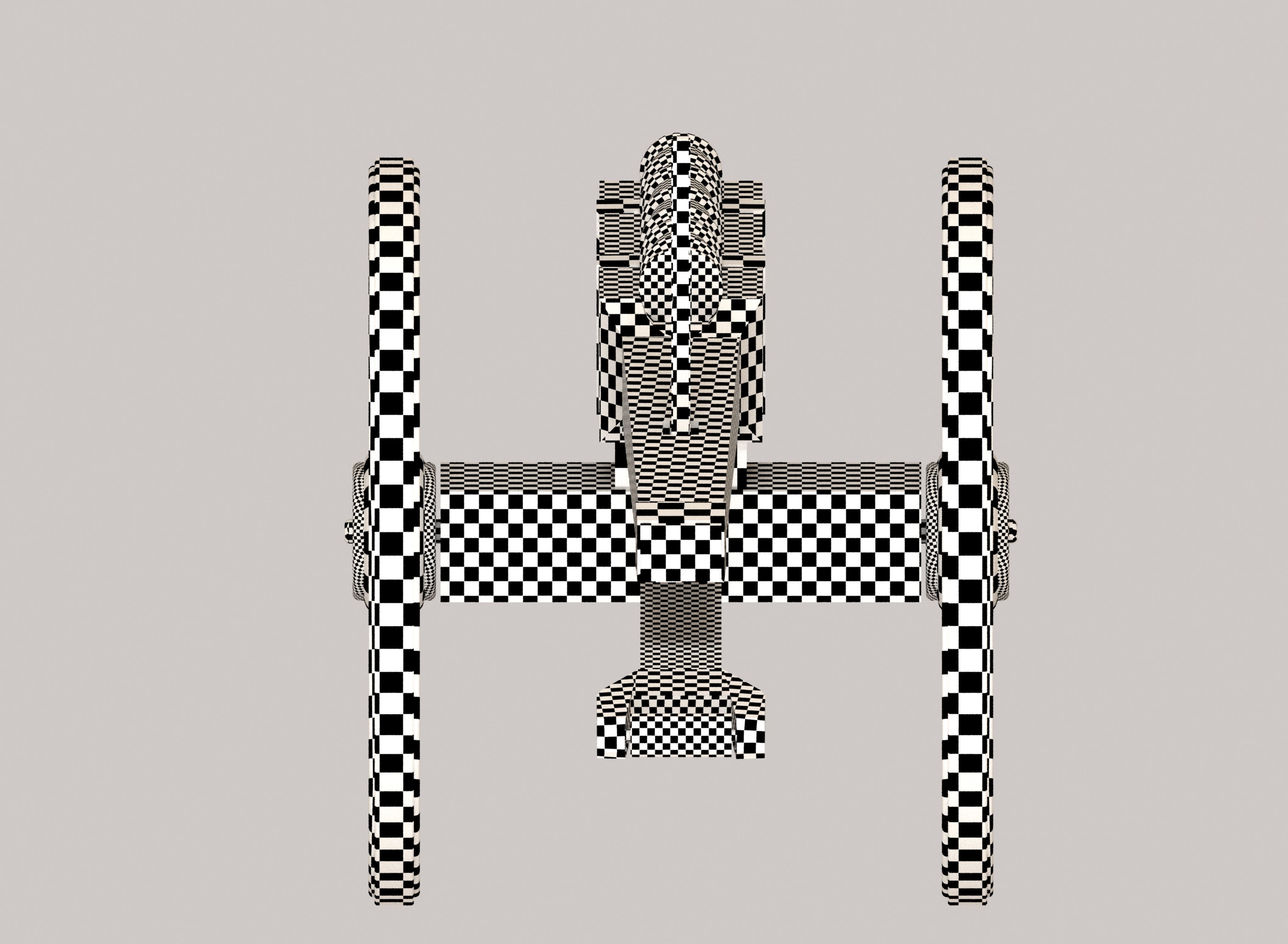 Medieval cannon Low-poly 3D model_20