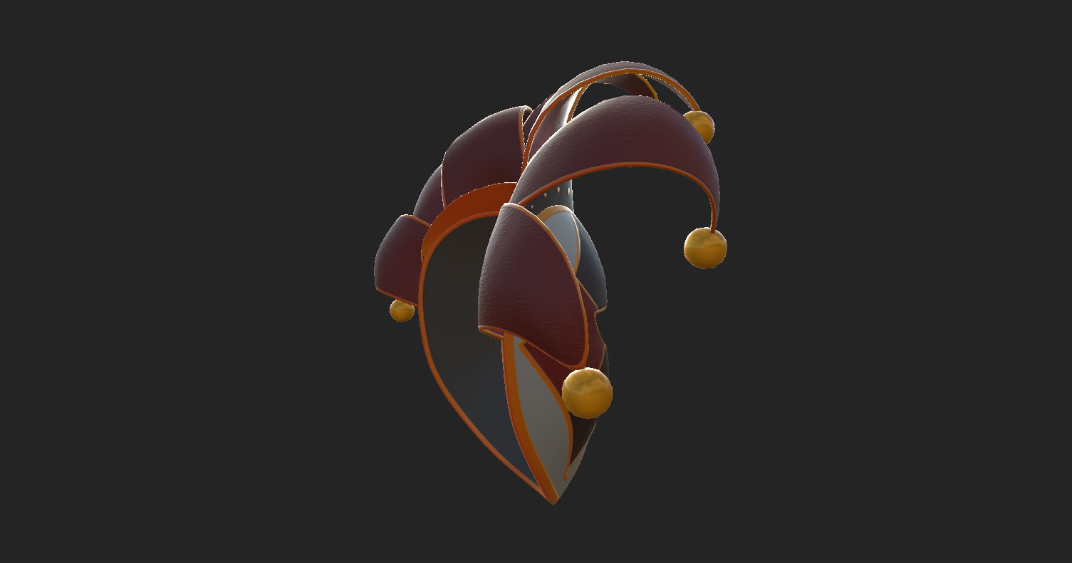 Venetian Mask 3D model_16