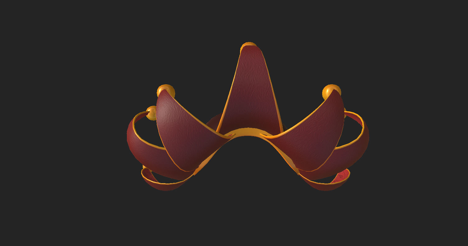 Venetian Mask 3D model_18