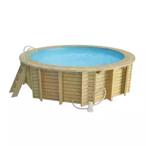 Wooden Round Swimming Pool 