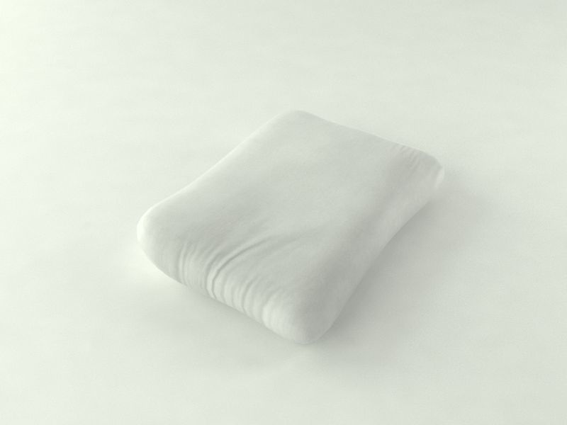 Pillow Low-poly 3D model_5