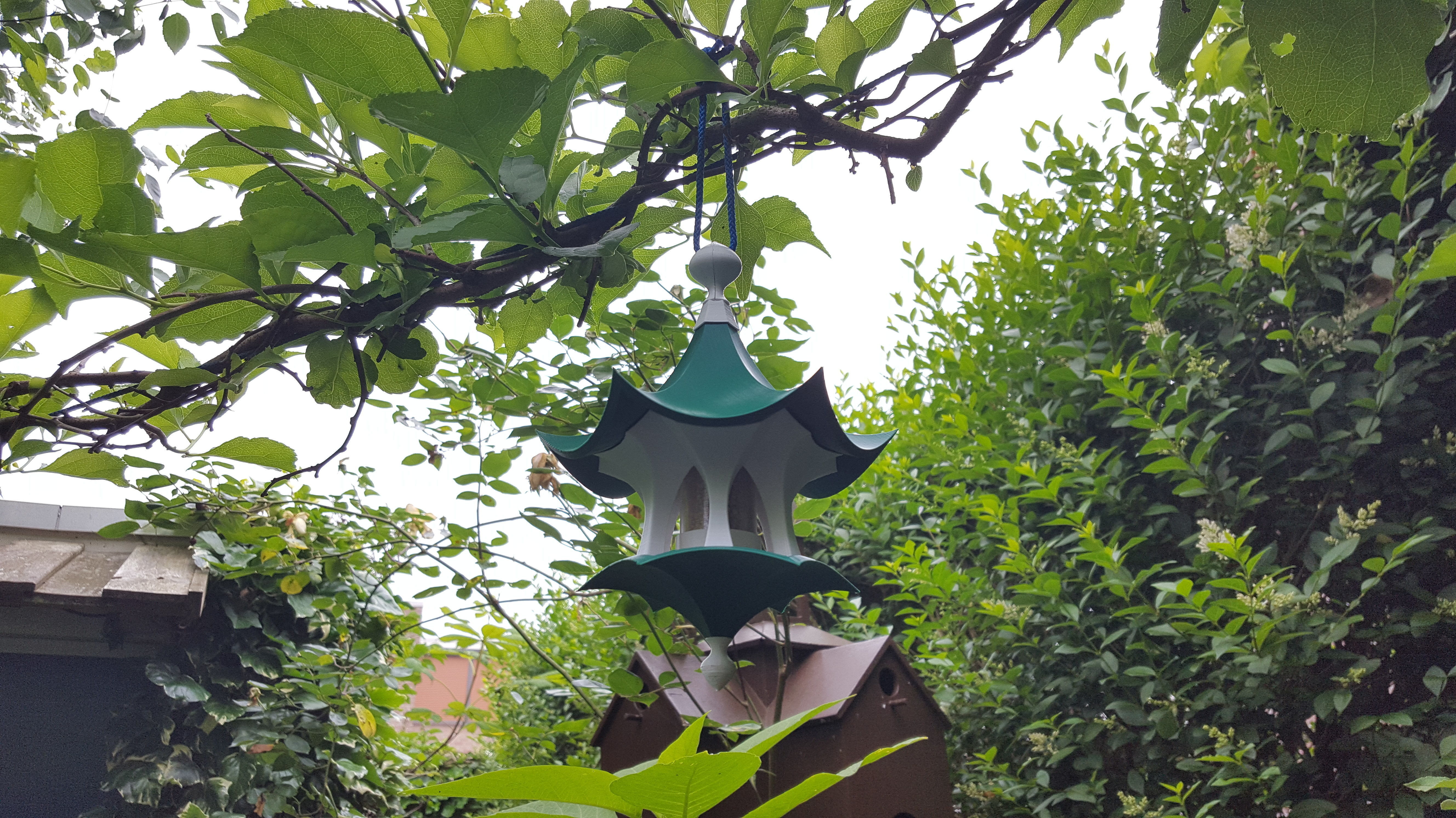 Small Bird Feeder Free 3D print model_3