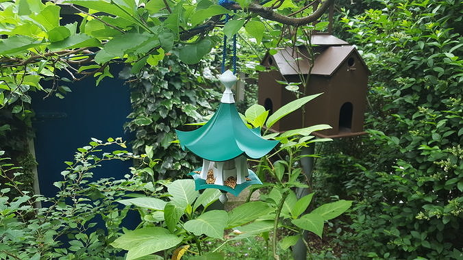 Small Bird Feeder Free 3D print model