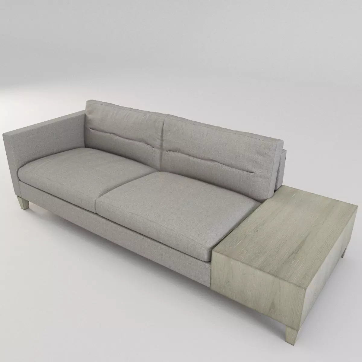 Bernhardt Sovrano Left Arm Sofa 3D model