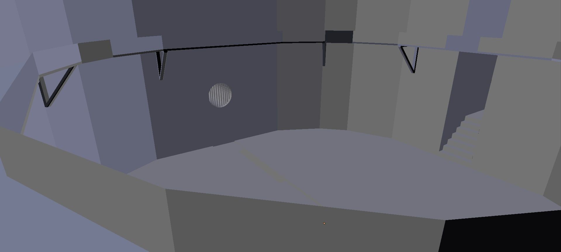 Underground Sewer Lair Free 3D model_2