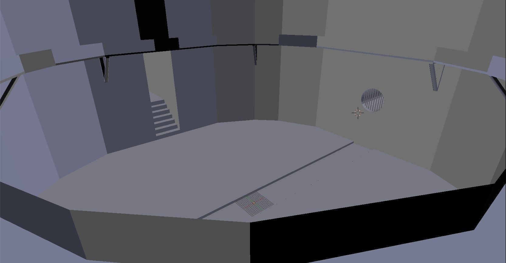 Underground Sewer Lair Free 3D model_8