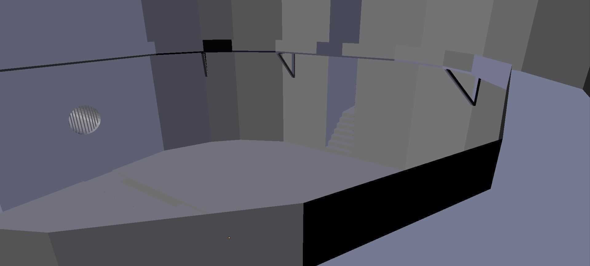 Underground Sewer Lair Free 3D model_4