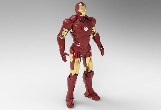 Iron Man Mark III 3D model
