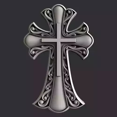 3d STL models for CNC router cross15