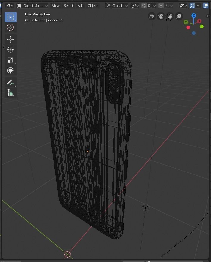 Iphone X by Fahim Muntasir Free 3D model_1