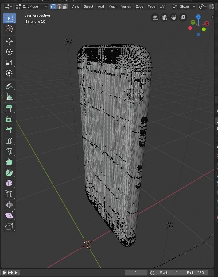 Iphone X by Fahim Muntasir Free 3D model_2