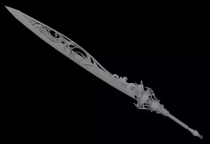 Final Fantasy XV FFXV Dominator greatsword 3D print model