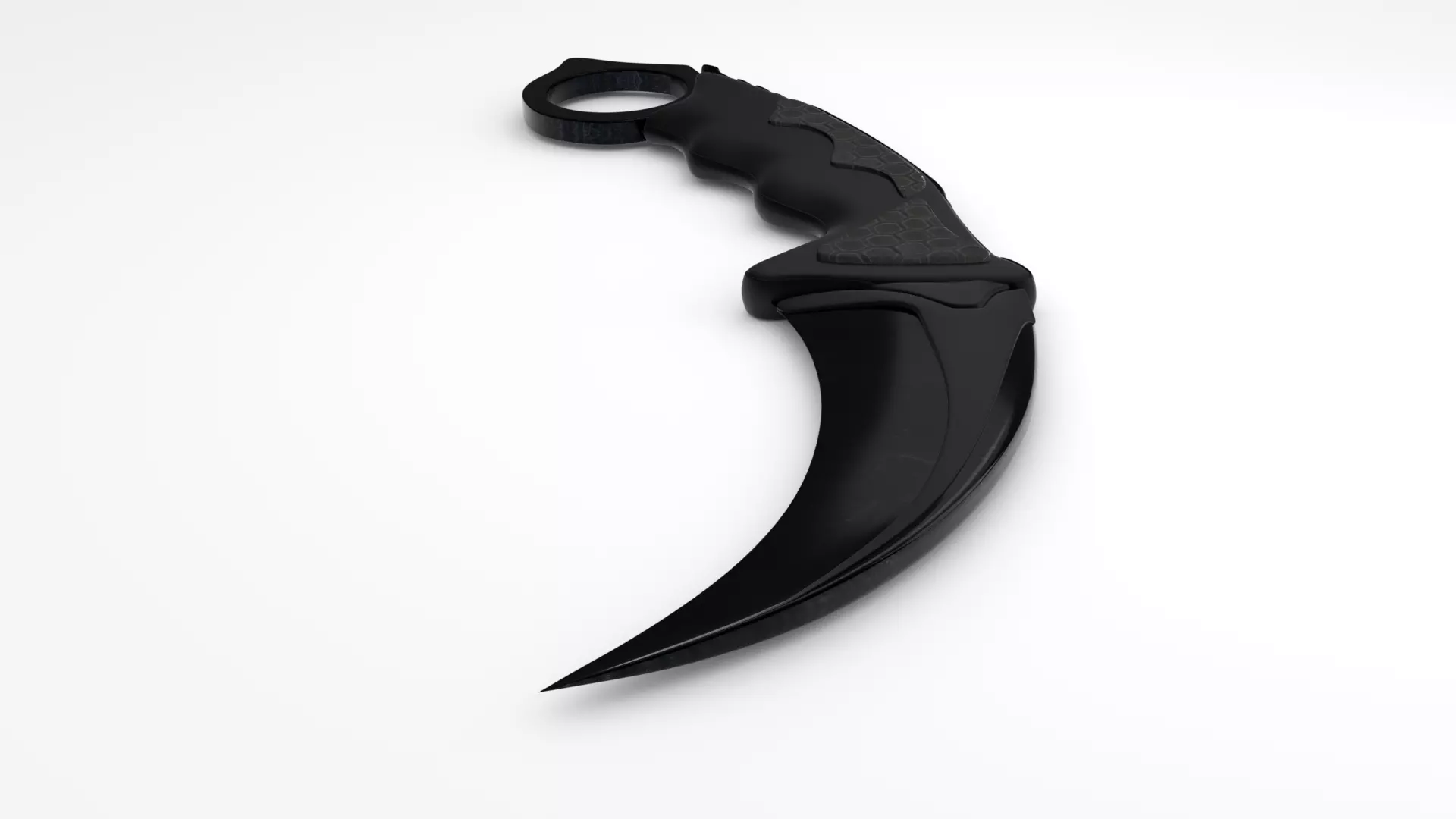 Karambit knife Free 3D model_0
