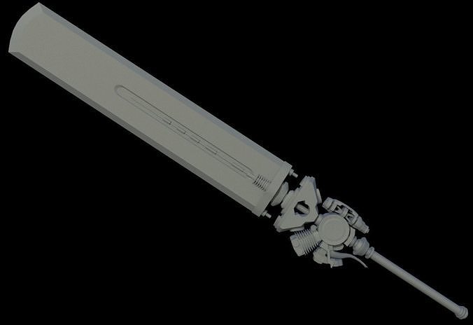 Final Fantasy XV FFXV force stealer greatsword 3D print model