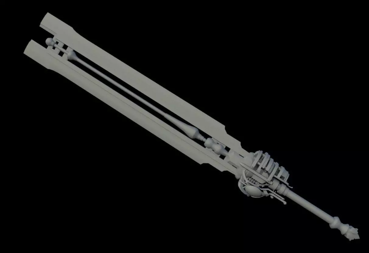 Final Fantasy XV FFXV iron duke greatsword 3D print model