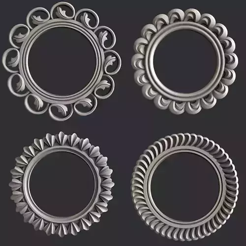 3d STL models for CNC router set frames