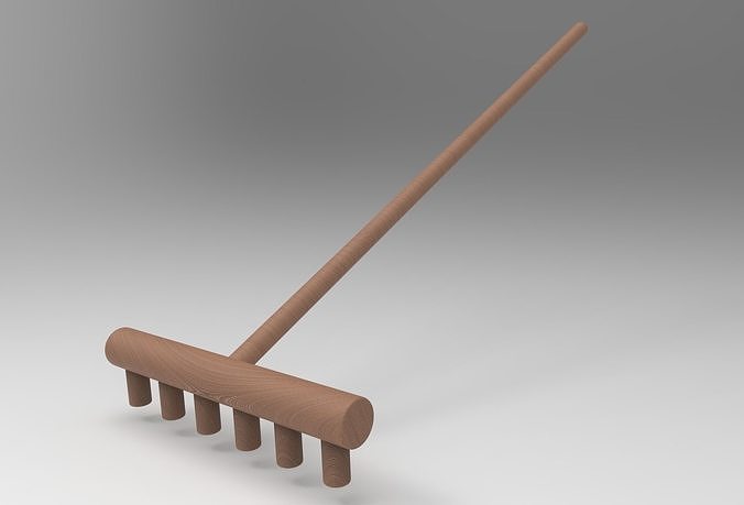 Rake For Zen Garden Free 3D model