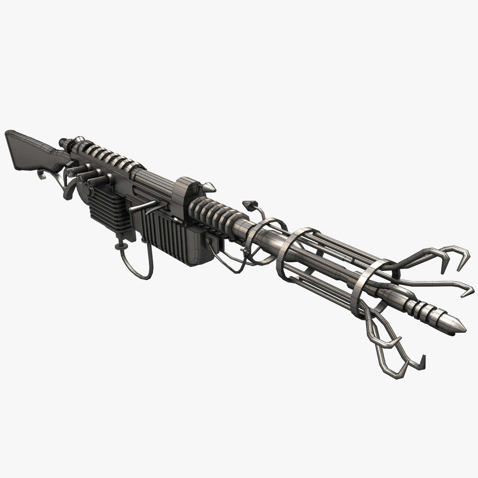 Wunderwaffe DG-2 Low-poly 3D model_4