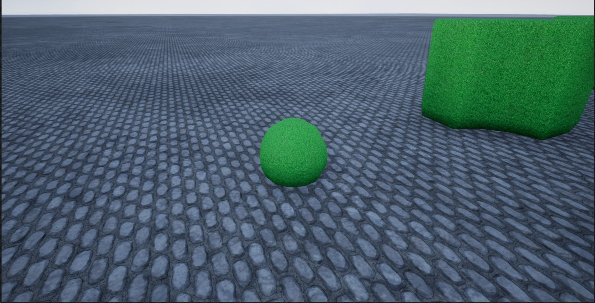 Modular Hedgerow Bush Low-poly 3D model_27