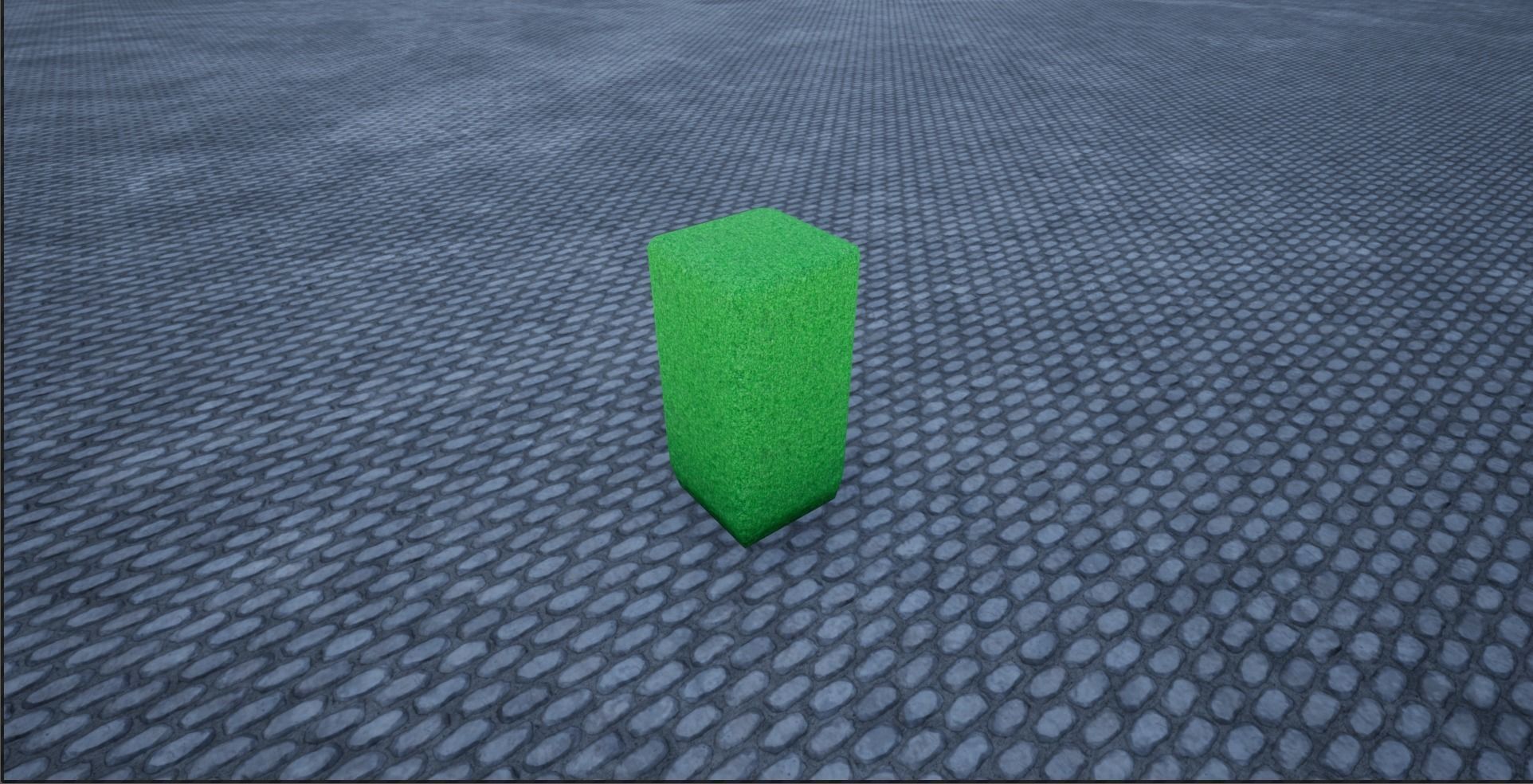 Modular Hedgerow Bush Low-poly 3D model_21