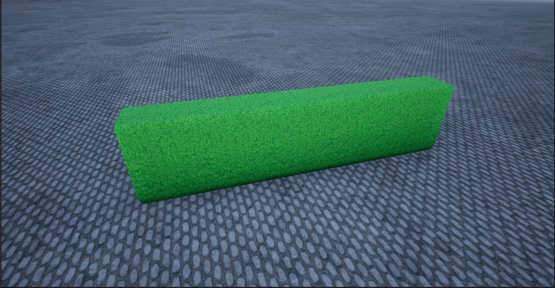 Modular Hedgerow Bush Low-poly 3D model_24