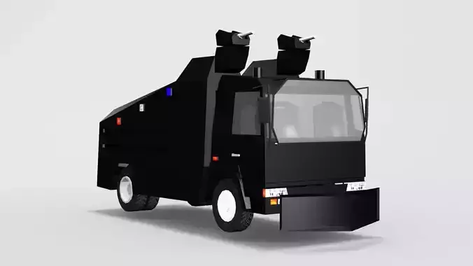 Anti-riot trucks