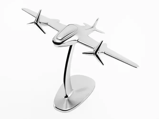 Plane statue