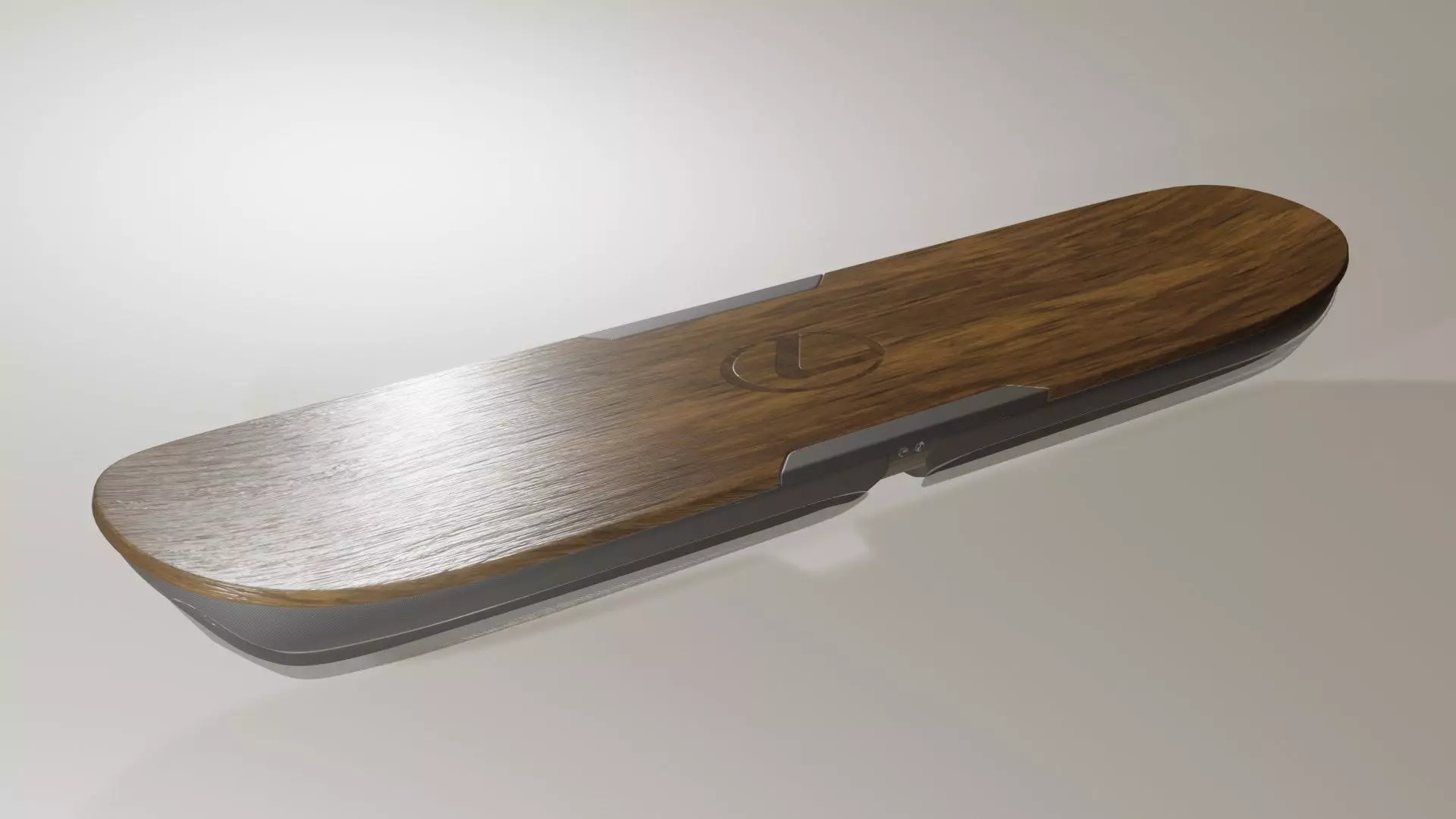 Lexus Hoverboard detailed 3d model Low-poly 3D model_0