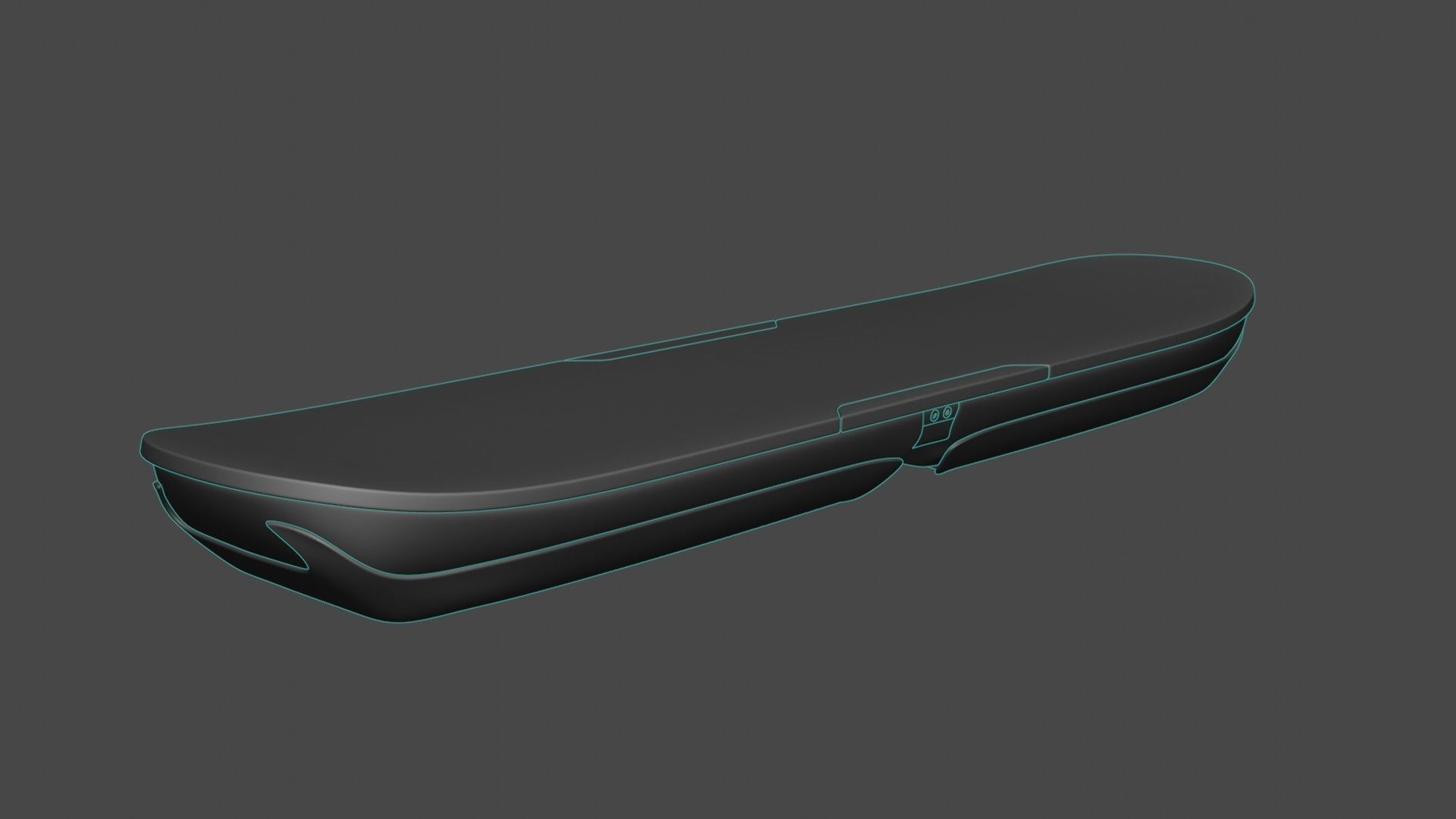 Lexus Hoverboard detailed 3d model Low-poly 3D model_10