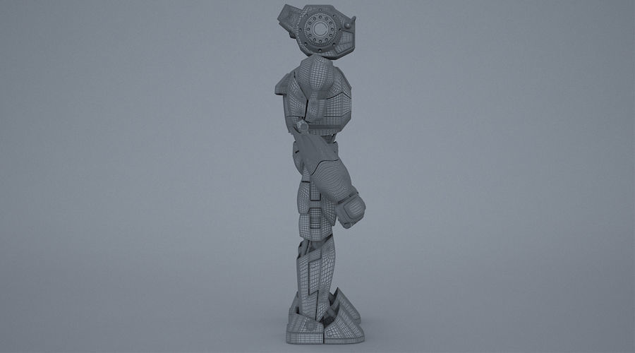 Space robots pack 3D model_9