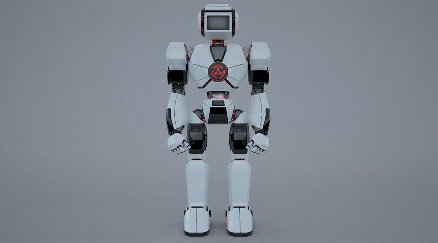 Space robots pack 3D model_7